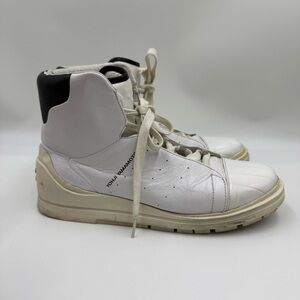 Yohji Yamamoto White and Black Interior Sneakers